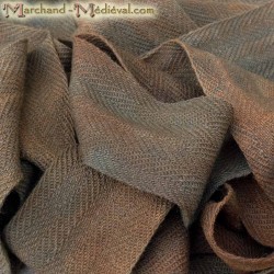Bande molletière en laine: Noix vertes