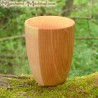 Cubilete medieval de madera