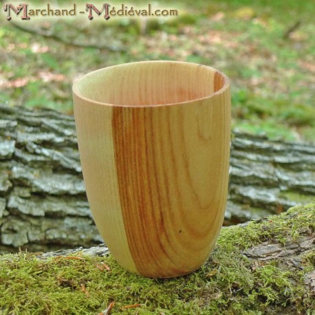 Ash wooden cup 