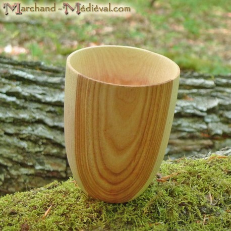 Ash wooden cup 