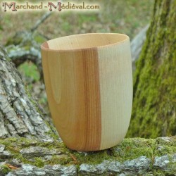 Ash wooden cup 