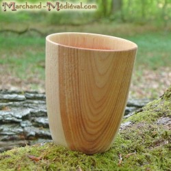 Ash wooden cup 