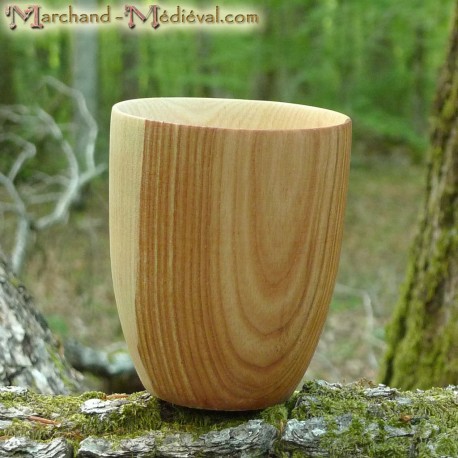 Birch wooden cup 