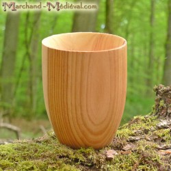 Ash wooden cup 