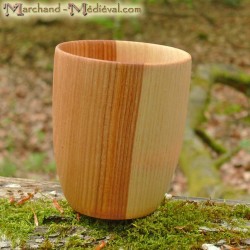 Ash wooden cup 