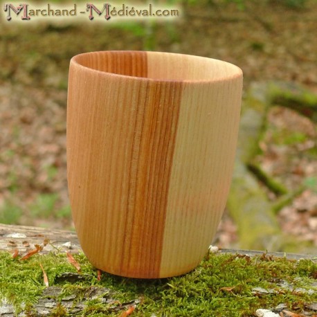 Ash wooden cup 