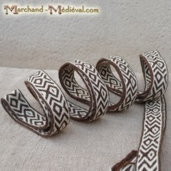 Tablet weaving braid 