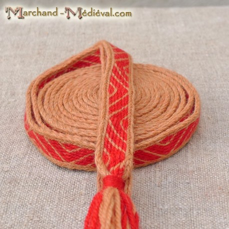 Tablet weaving braid 