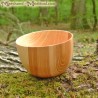 Tazón medieval de madera - Fresno