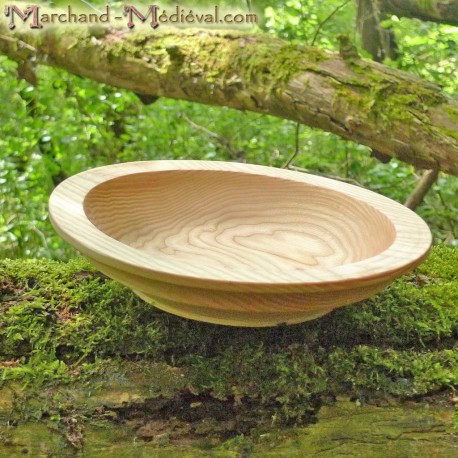 Wood dinner plate - Ash 