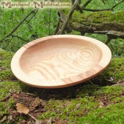 Wood dinner plate - Ash 