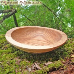Wood dinner plate - Ash 