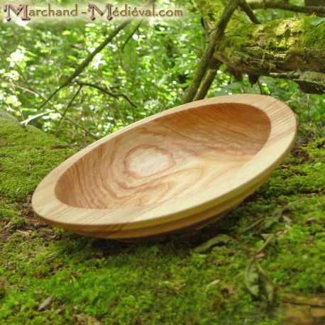 Wood dinner plate - Ash 