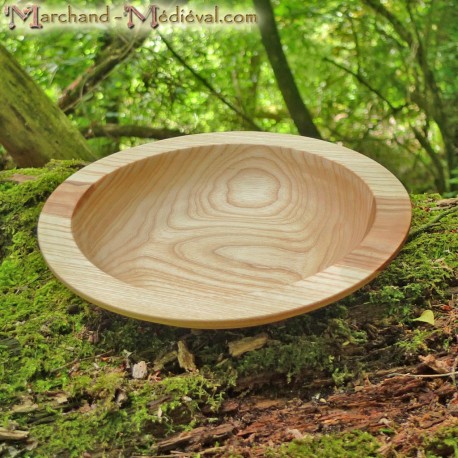 Wood dinner plate - Ash 