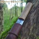 Medieval knife : Red oak 