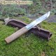 Medieval knife : Red oak 