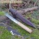 Medieval knife : Walnut 