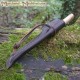 Cuchillo medieval - Nogal 