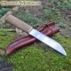 Cuchillo medieval - Nogal 