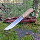 Cuchillo medieval - Nogal 