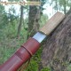 Cuchillo medieval - Nogal 