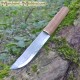 Cuchillo medieval - Nogal 