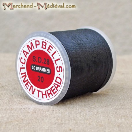 Waxed linen thread Spool : SD 28/20 