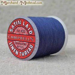 Satin Laid linen thread - Blue 