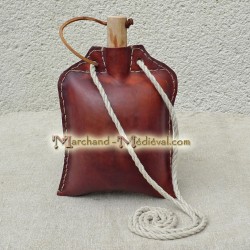 Leather flask 