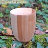 Ash wooden cup