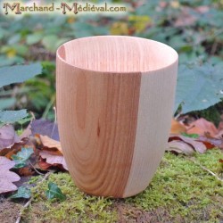 Beech wooden cup 