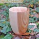 Ash wooden cup 