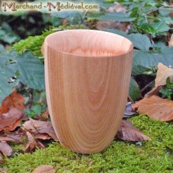 Ash wooden cup 