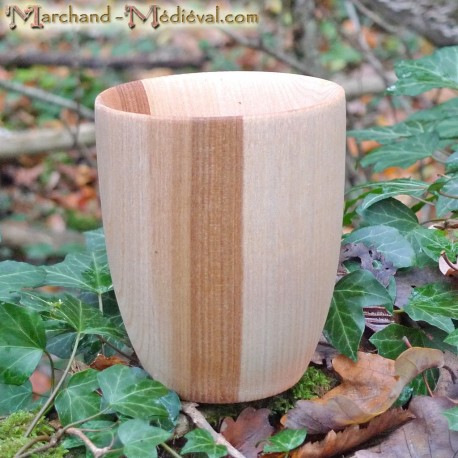 Ash wooden cup 