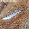 Hoja de cuchillo medieval - acero al carbono