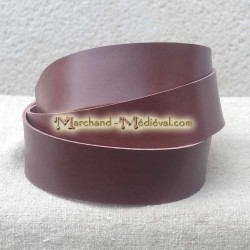 Sangles en cuir végétal - 5,5 cm 