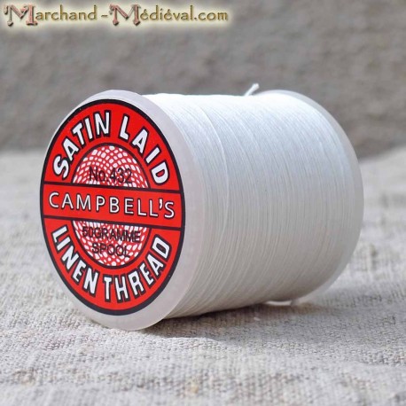 Satin Laid linen thread - Light blue 