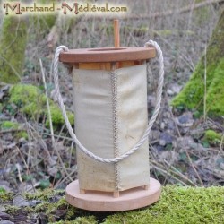 Farol medieval de madera 