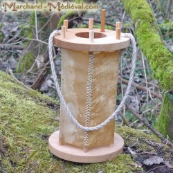 Lanterne médiévale en bois 