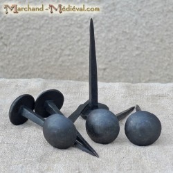 halbkugelförmigen Nägel : 100 mm 