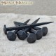 Hand forged nails : 120 mm 