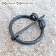 Iron penannular fibula 