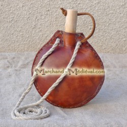 Leather flask 
