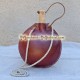 Wasserflasche aus Leder 