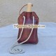 Wasserflasche aus Leder 