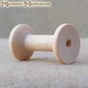 wooden spool